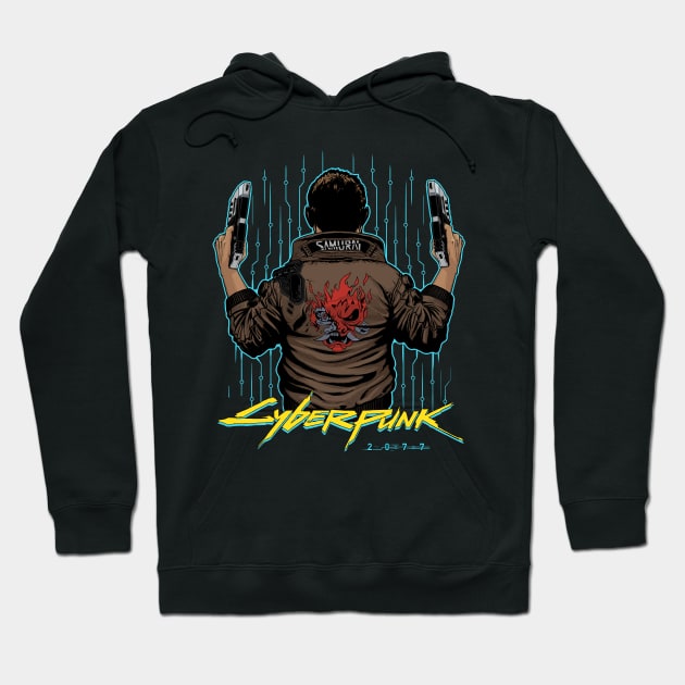 Cyberpunk hoodie sales